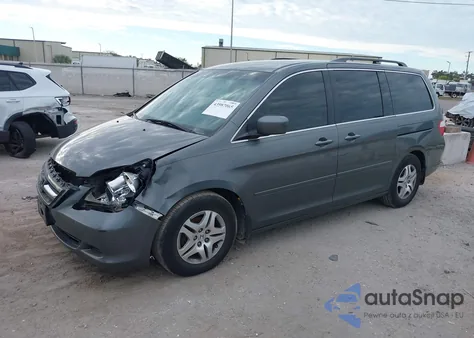 2007 Honda Odyssey Ex z USA, uszkodzony, nr VIN 5FNRL38427B132079